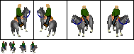 Man Riding Horse